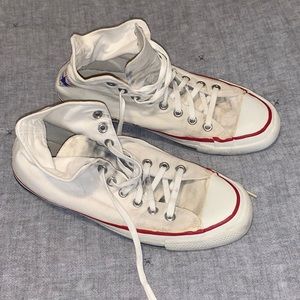 Vintage Converse White Chuck Taylor Hightops   11